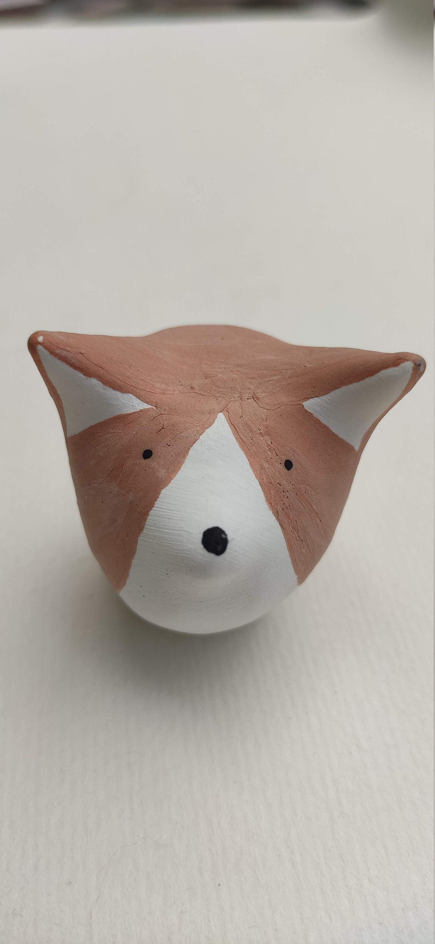 Putogn! Ceramic Mini Corgi Figurines – Handmade Rustic Dog Decor for Corgi Lovers & Nature-Inspired Homes!