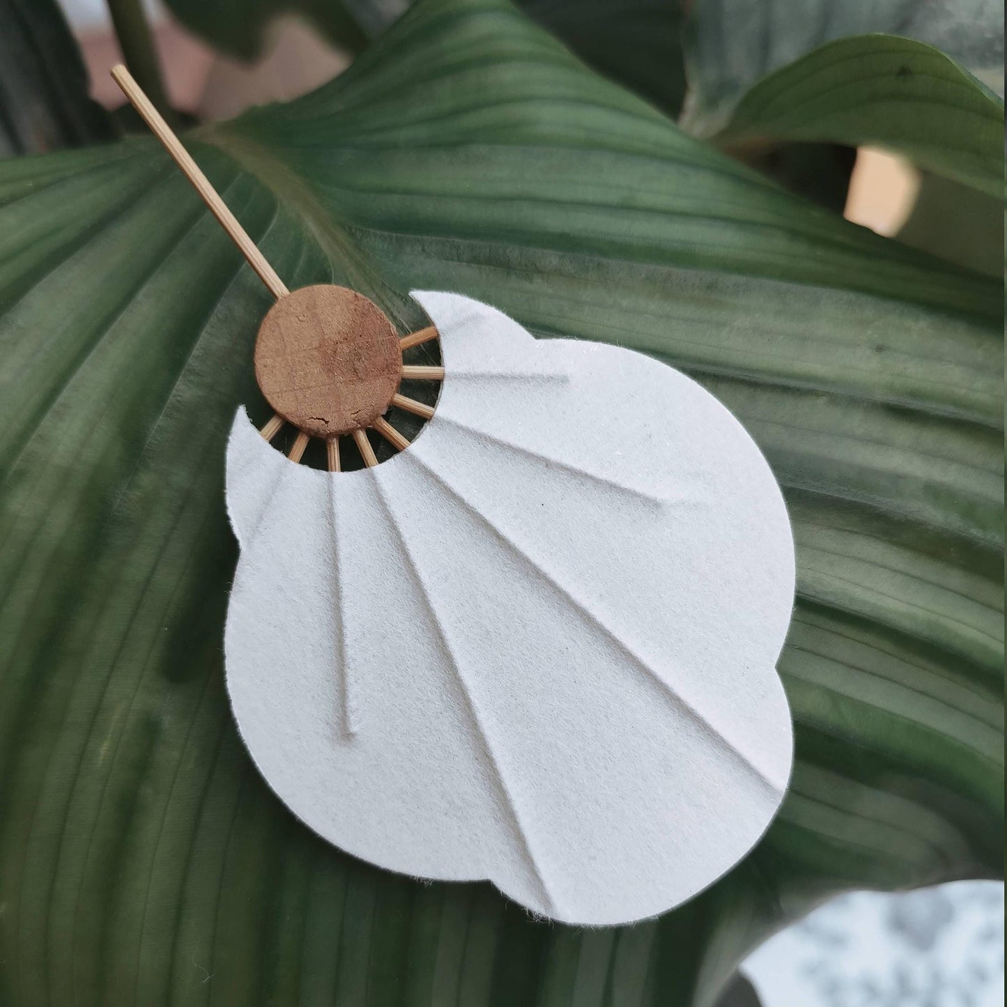 Handmade Tiny Paper Uchiwa Fans – Traditional Hand Fans for Summer, Weddings Decor, Perfect for Miniature fan for dollhouse decoration