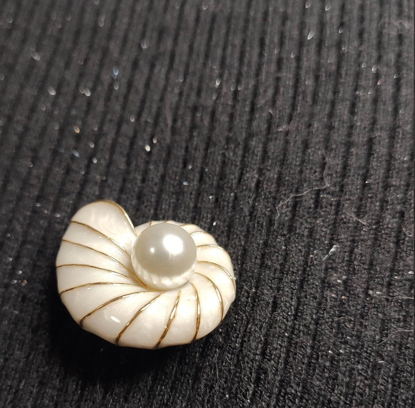 Putogn! Nautilus Shells with Pearl Brooch – Handmade Ocean-Inspired Jewelry for Nature Lovers & Elegant Fashionistas!
