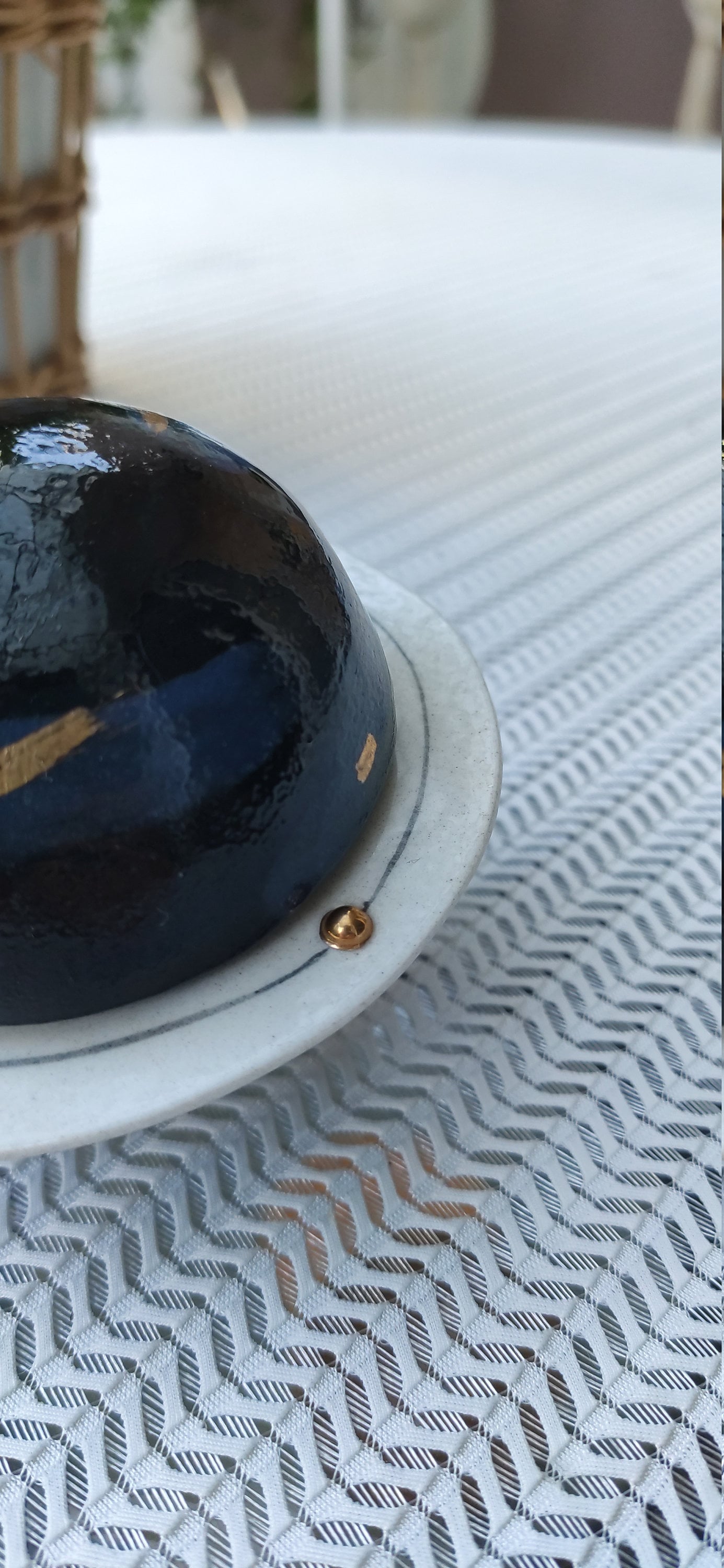 Putogn! Ceramic Planet with Satellite Belt – Handmade Space-Inspired Decor for Astronomy Lovers & Modern Homes!